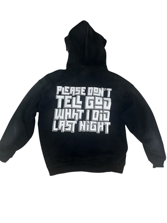 Sins & Desires Zip Up Hoodie Vol. 1 Black